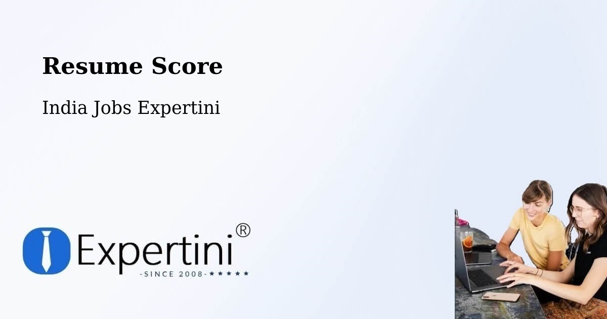 Resume Score - India Jobs Expertini