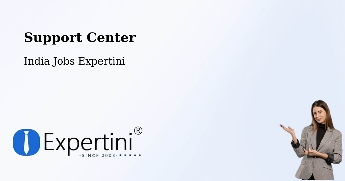 Support Center - India Jobs Expertini
